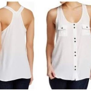 Yumi Kim Myla Ivory Silk Blouse